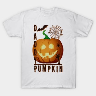 Daddy Pumpkin Halloween T-Shirt